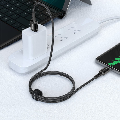 ACEFAST USB-A naar USB-C laadkabel - 3A - 1.2 meter