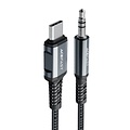 ACEFAST Câble USB-C mâle vers jack audio 3,5 mm mâle - Prend en charge la Hi-Fi - 1,2 m