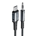 ACEFAST USB-C male to 3.5mm audio jack male cable - Supports Hi-Fi - 1.2m