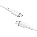 ACEFAST USB-C auf USB-C Ladekabel - 60W (20V/3A) - 1,2 M - Weiß