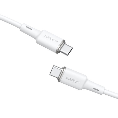 ACEFAST Câble de charge USB-C vers USB-C - 60W (20V/3A) - 1,2 M - Blanc