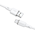 ACEFAST USB-A auf USB-C Ladekabel - 3A - 1,2 Meter lang - weiß