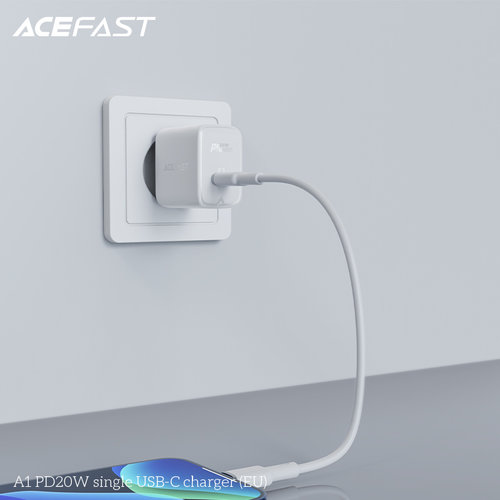 ACEFAST USB-C Power Adapter with Power Delivery 3.0 - 20W