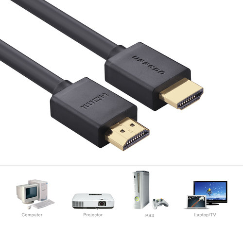 UGREEN HDMI 2.0 cable - 4K @60 Hz - Ethernet support - 3D - 1 meter