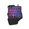35-Tasten-Gaming-Tastatur - RGB-Beleuchtung - Makroaufnahme - Handgelenkstütze