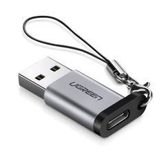 USB 3.0 Typ-A Stecker auf USB-C Buchse Adapter - 5 Gbit/s - 3 A Schnellladung