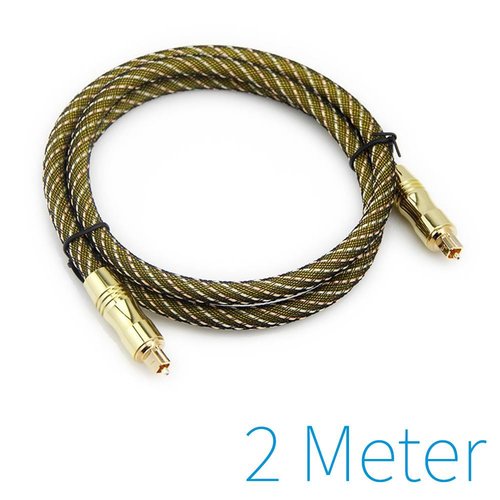 Optische Toslink kabel gold plated 2 meter