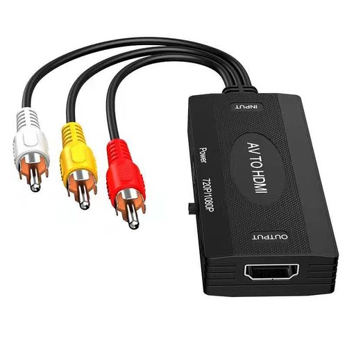 Dolphix Convertisseur AV vers HDMI - 720/1080P @60Hz