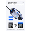 iMice Metal mechanical game mouse - 7 buttons - Adjustable DPI