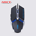 iMice Metal mechanical game mouse - 7 buttons - Adjustable DPI