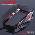 iMice Metal mechanical game mouse - 7 buttons - Adjustable DPI