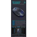 iMice Programmable honeycomb game mouse - 8 buttons - 1200/2400/4800/7200 DPI