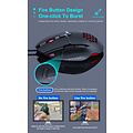 iMice Programmable honeycomb game mouse - 8 buttons - 1200/2400/4800/7200 DPI