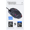 iMice Programmable honeycomb game mouse - 8 buttons - 1200/2400/4800/7200 DPI