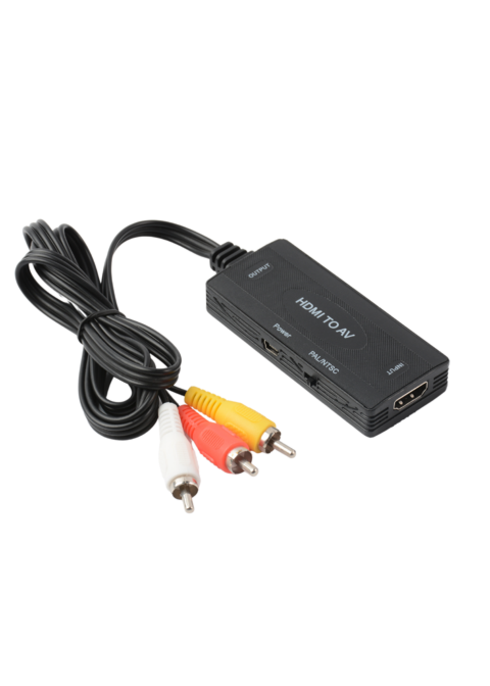 Dolphix  HDMI naar AV converter - PAL / NTSC switch - 1M kabel
