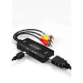 Dolphix AV to HDMI converter - 720P / 1080P @60Hz - 1M cable