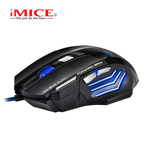 iMice Gaming mouse with RGB lighting - 7 buttons - Adjustable DPI