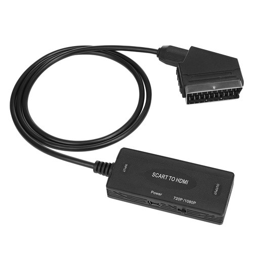 Dolphix SCART zu HDMI Konverter mit Kabel - 1080P / 720P @ 60Hz