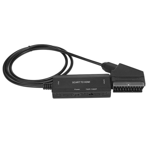 Dolphix SCART zu HDMI Konverter mit Kabel - 1080P / 720P @ 60Hz