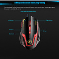 iMice Gaming mouse with LED lighting - 6 buttons - 1200/1600/2400/3200 DPI