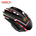 iMice Gaming mouse with LED lighting - 6 buttons - 1200/1600/2400/3200 DPI