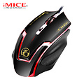 iMice Gaming mouse with LED lighting - 6 buttons - 1200/1600/2400/3200 DPI