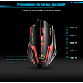 iMice Gaming mouse with LED lighting - 6 buttons - 1200/1600/2400/3200 DPI