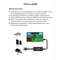 Dolphix Playstation 2 to HDMI converter cable