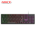 iMice Spieltastatur - 104 Tasten - LED-Beleuchtung - Multimedia-Tasten