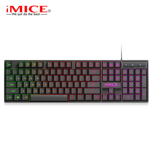 iMice Game keyboard - 104 keys - LED lighting - Multimedia keys