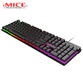 iMice Game keyboard - 104 keys - LED lighting - Multimedia keys