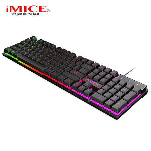 iMice Game keyboard - 104 keys - LED lighting - Multimedia keys