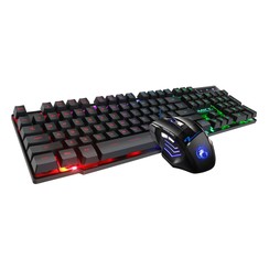 Ensemble clavier et souris de jeu - Éclairage RVB