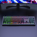 iMice 4-in-1-Gaming-Set mit Maus, Tastatur, Kopfhörer und Mauspad - RGB-Beleuchtung