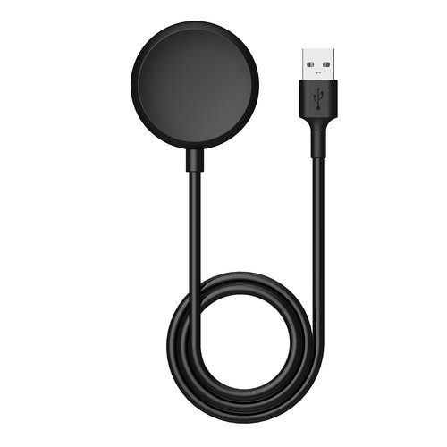 Google PixelWatch USB A kabel 1 meter Zwart