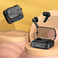 AWEI Kabelloses Bluetooth-Headset T58 mit RGB-Licht – Schwarz