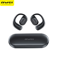 AWEI Bluetooth Headset met oorhaak - Spatwaterdicht - Zwart