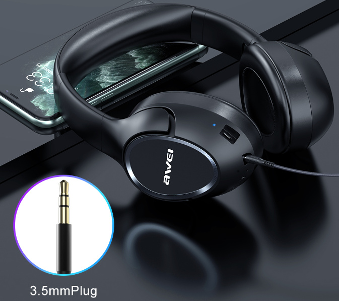 Awei A100BL filaire sans fil écouteur Bluetooth casque jeu casque