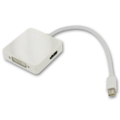 3in1 Mini DisplayPort vers DVI, HDMI et DisplayPort