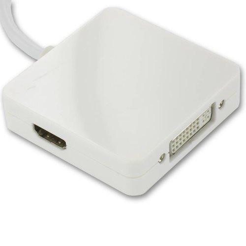 3in1 Mini DisplayPort naar DVI, HDMI en DisplayPort