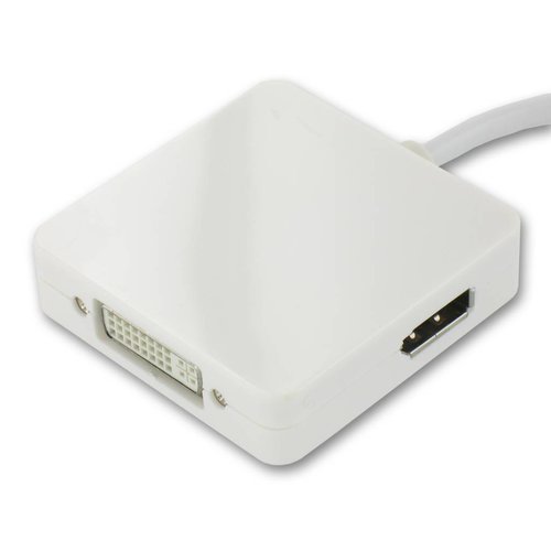 3in1 Mini DisplayPort to DVI, HDMI and DisplayPort