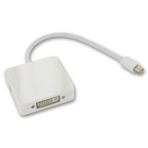 3in1 Mini DisplayPort to DVI, HDMI and DisplayPort