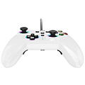 Controller wired for XboX one - with RGB LED lighting - White