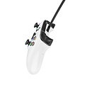 Manette filaire pour XboX one - avec éclairage LED RGB - Blanc