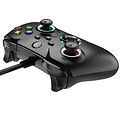 Controller wired for Switch/OLED and PC - with RGB LED lighting - Black