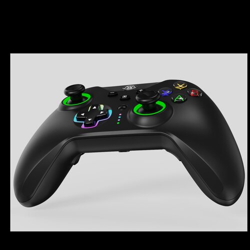 Kabelloser Controller für XboX One – mit RGB-LED-Beleuchtung – Schwarz