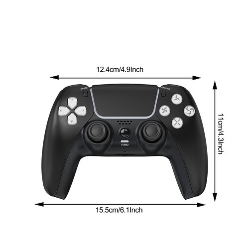 Kabelloser Controller für Playstation 4 – Schwarz