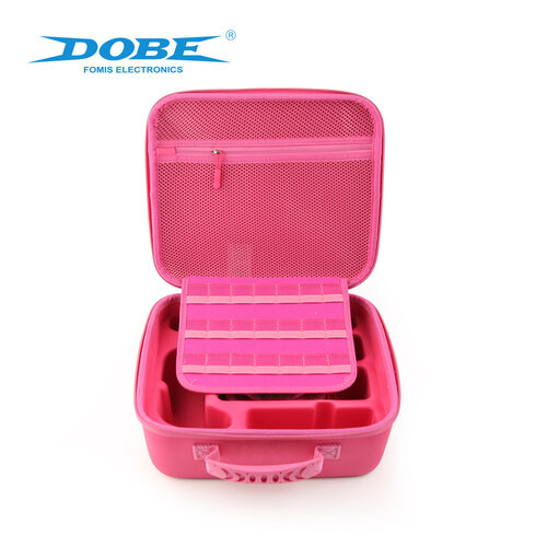 DOBE Storage bag XL for Nintendo Switch / Oled - pink