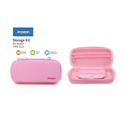 DOBE Carrying case for Nintendo Switch and Oled model - Pink