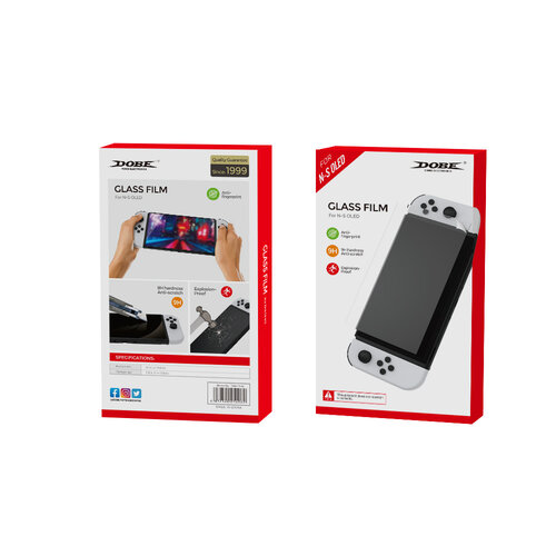 DOBE Screen protector for Nintendo Switch Oled (2 pieces)